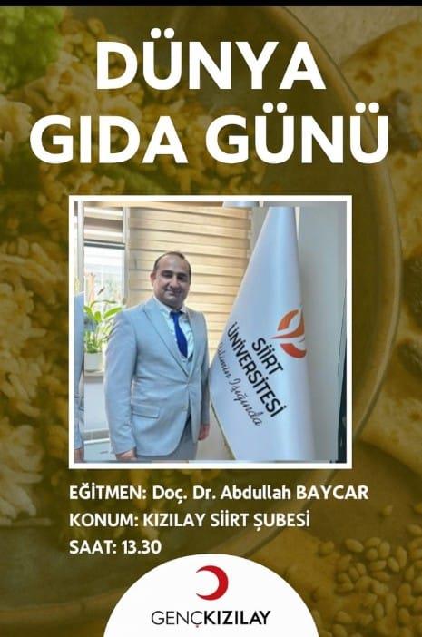 DÜNYA GIDA GÜNÜ ETKİNLİĞİ YAPILDI
