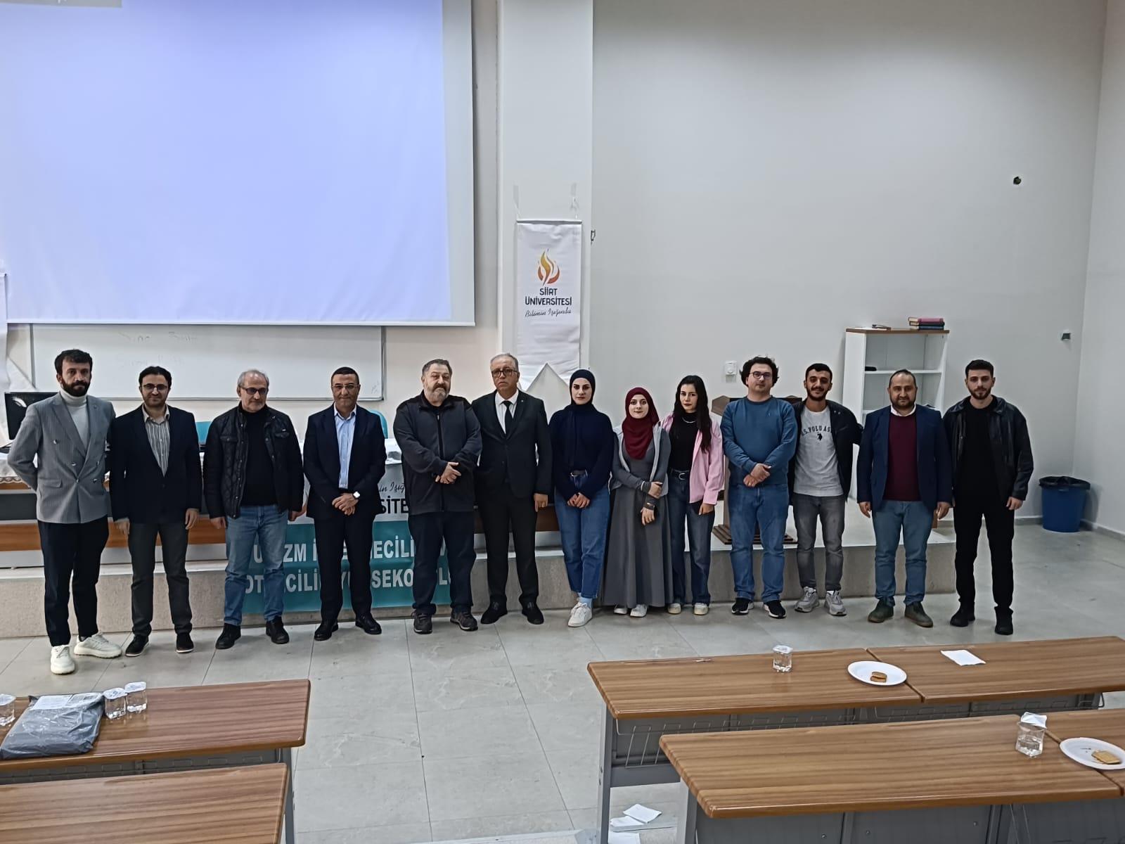 Profesyonel Otel Yöneticileri Derneği(POYD) Yöneticileri Yüksekokulumuzda