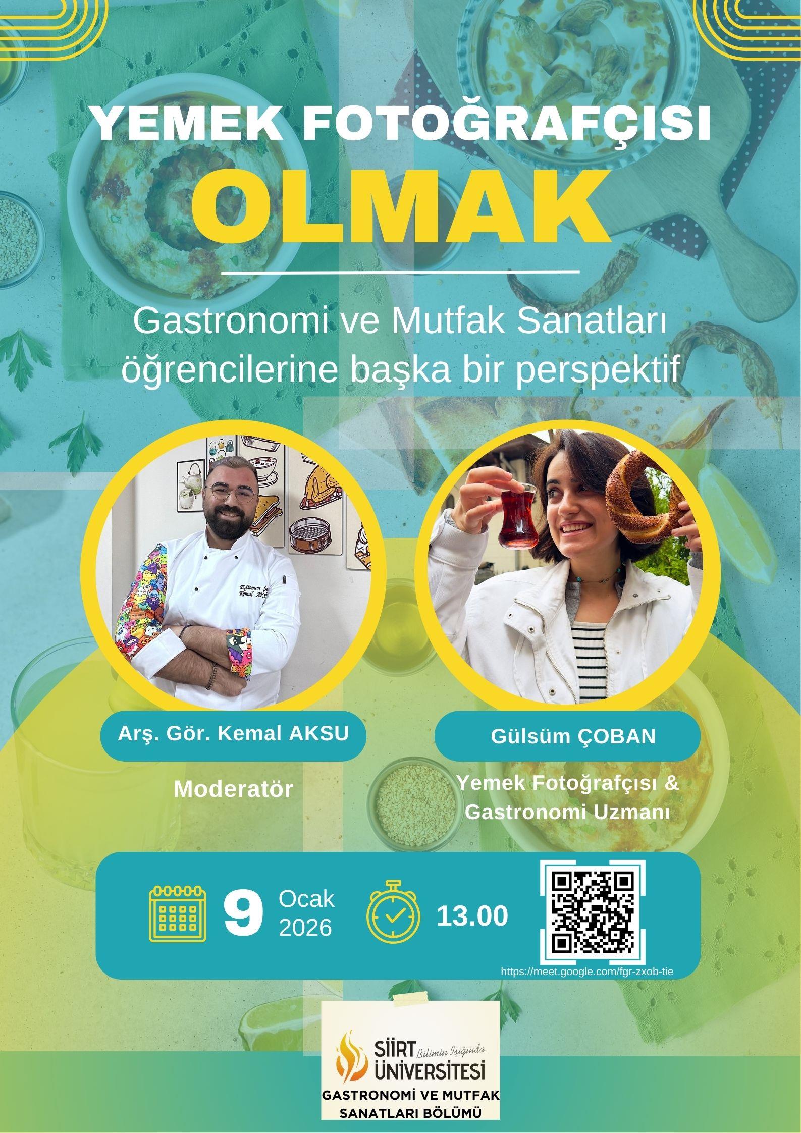 Yemek Fotoğrafçılığı Söyleşisi